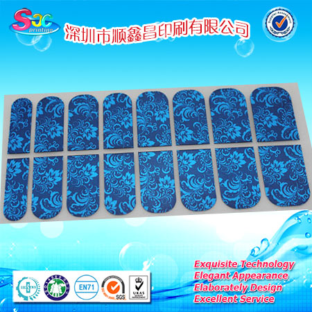 指甲型不干膠貼紙 指甲型不干膠貼紙